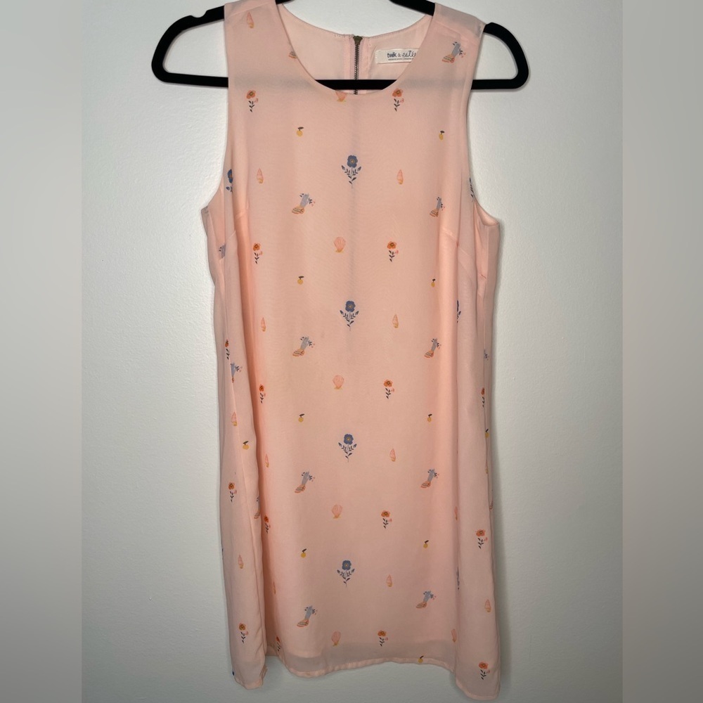 Twik X Estée Preda chiffon novelty floral dress - Picture 2 of 11